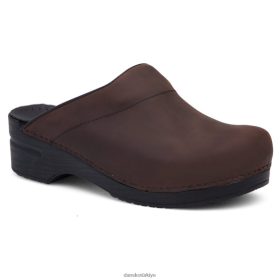 Dansko erkekler karl antika kahverengi yağlı Loafers & Slip-up FD66Z0279 Dansko Booties