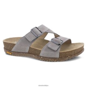 Dansko kadınlar Dayna taş süet sandalet FD66Z0102 Dansko Booties