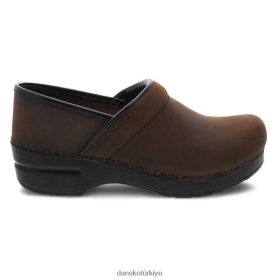 Dansko kadınlar kişiselleştirilmiş profesyonel antika kahverengi yağlı tıkırtı FD66Z046 Dansko Ayakkabı Türkiye