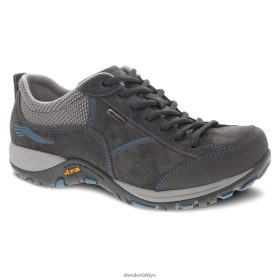 Dansko kadınlar paisley gri/mavi süet spor ayakkabı ve dış mekan FD66Z0208 Dansko Ayakkabı Türkiye