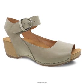 Dansko kadınlar tiana haki ölmüş nubuck sandalet FD66Z0128 Dansko Türkiye